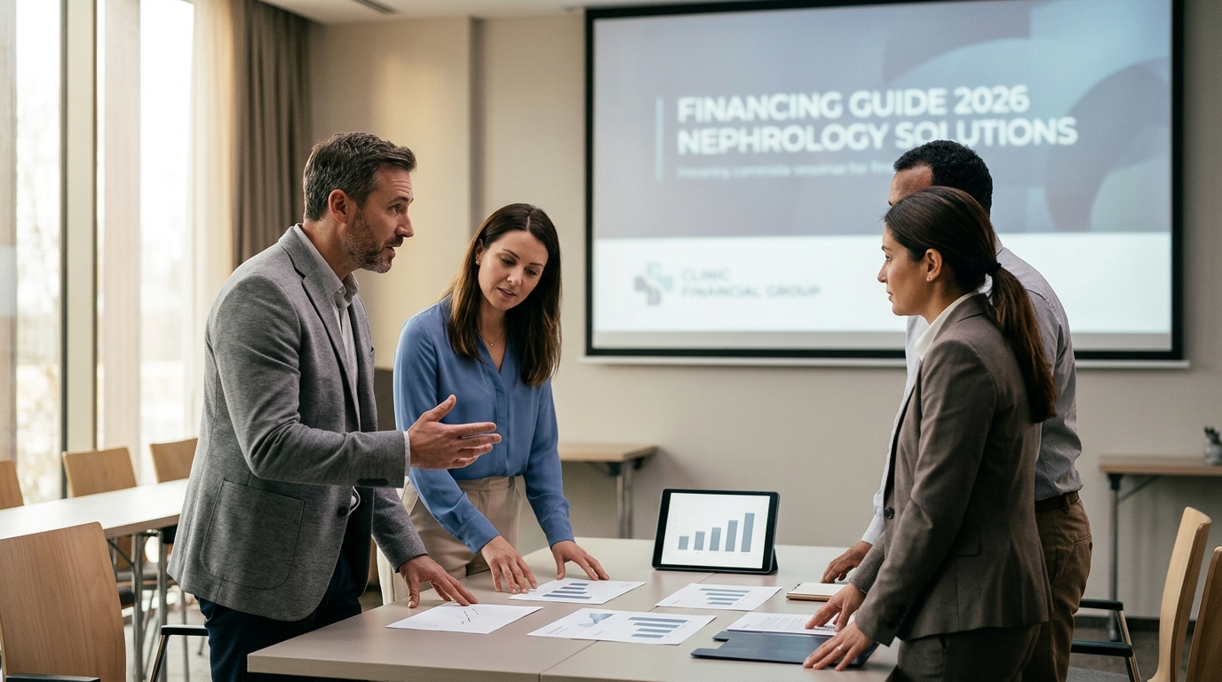 Illustration: Working Capital Solutions for Nephrology Clinics: A 2026 Financing Guide